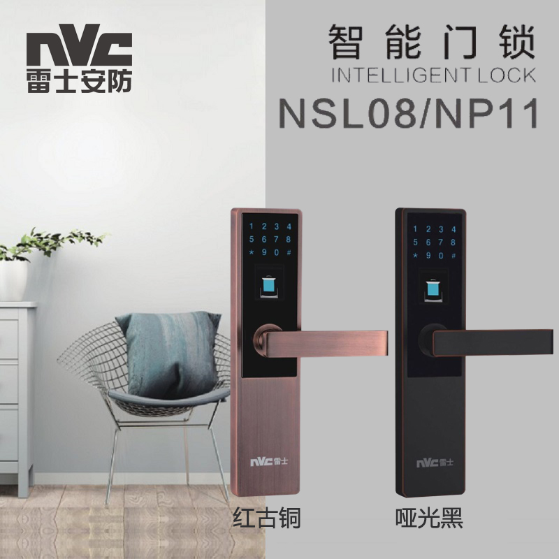 NSL08/NP11-01 智能门锁(含锁体，包安装)